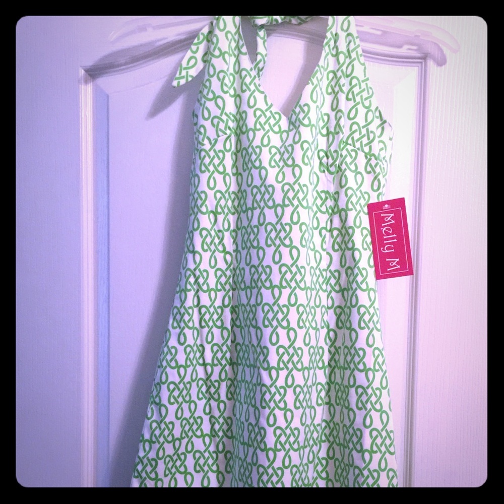 NEW with Tags Melli M Halter Del Ray Beach Dress